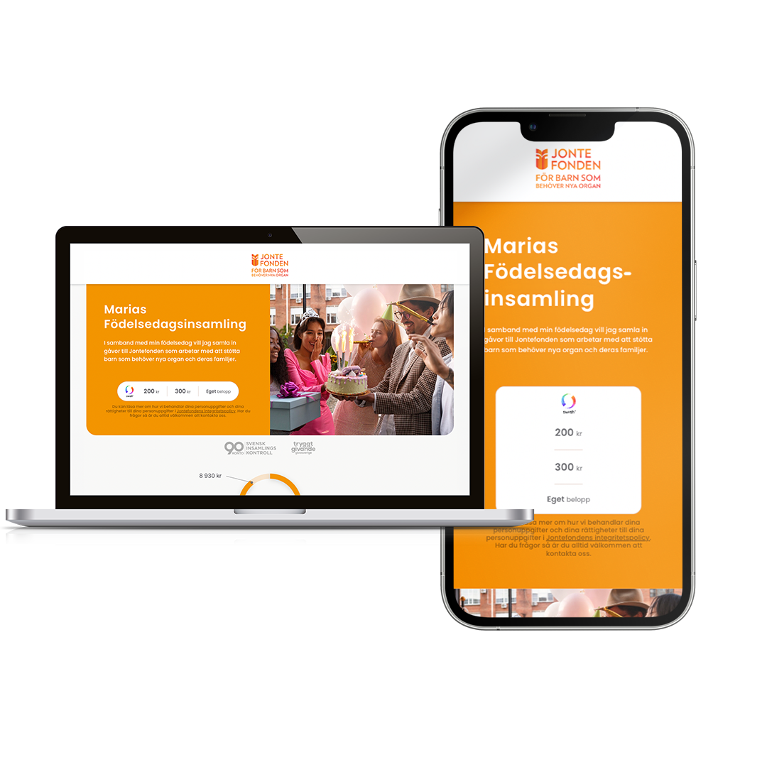 mobil dator mockup egen insamling octnay